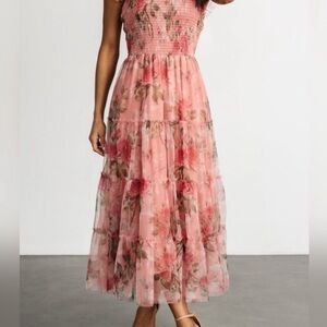 Baltic Born Floral Pink Maxi Dress